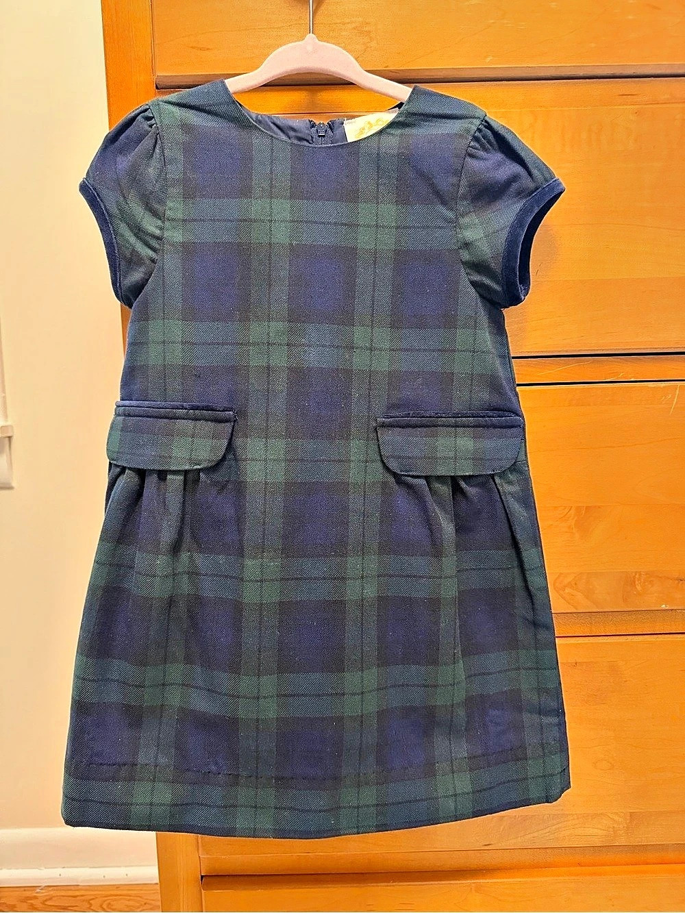 TBBC plaid holiday dress